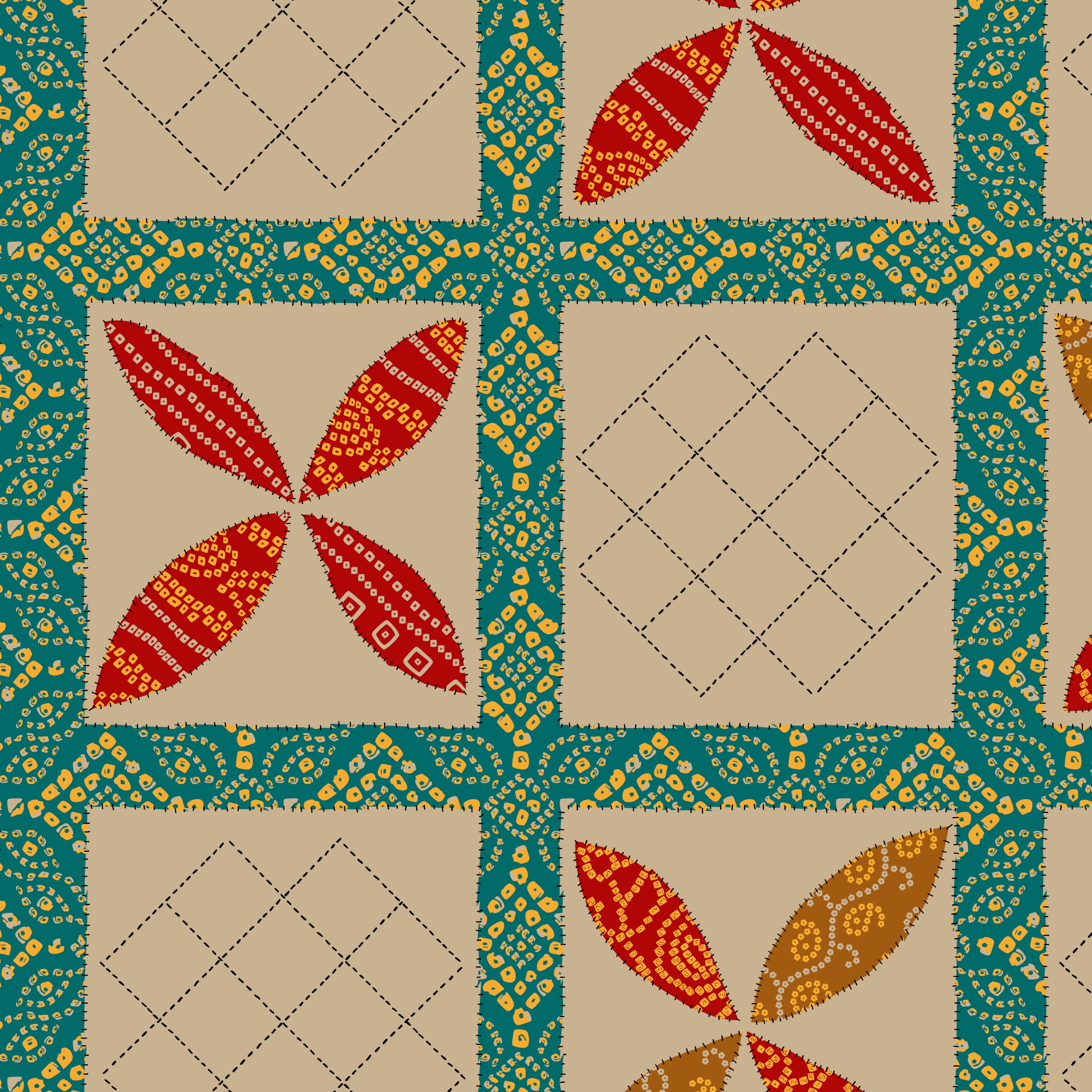 100% Pure Cotton Royal King Size Bedsheet with 2 Pillow Covers – Floral Jaipuri Bandhej Print, 108x108 Inches, Soft & Breathable Bed Sheet for Large Double Bed (Beige & Green) (Copy) (Copy)